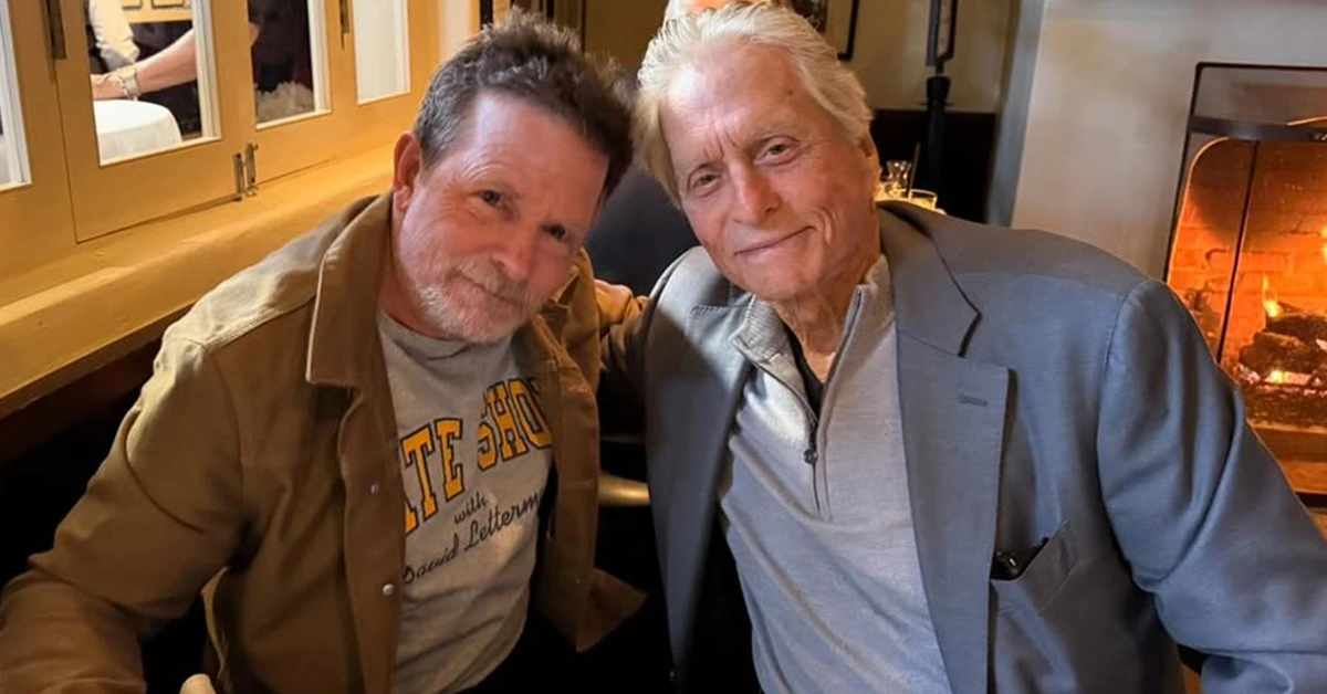 Michael J. Fox and Michael Douglas Reunite at ‘The American President’ Event