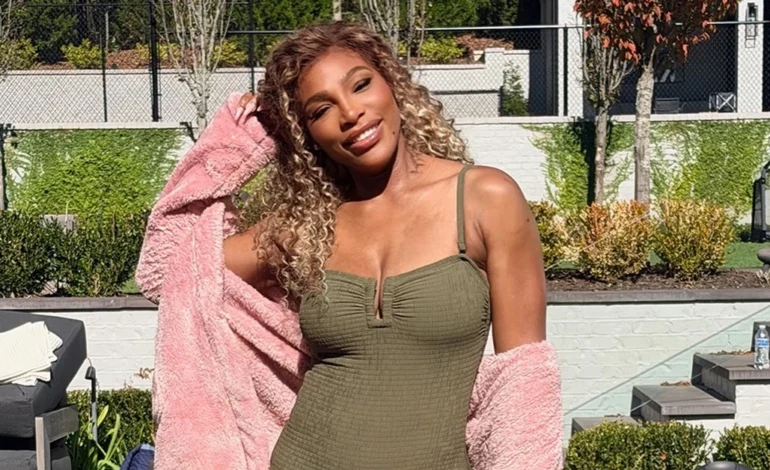 Serena Williams Models Swimsuit with Slippers After Addressing Weight-Loss Medication Discussion